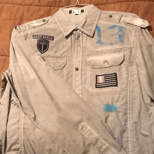 Affliction button up